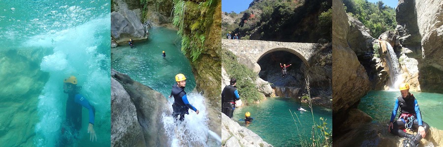 canyoning-canyon-barbaira-06 Descente du canyon de Barbaira en Italie. Canyoning en journée dans les Alpes Maritimes.
