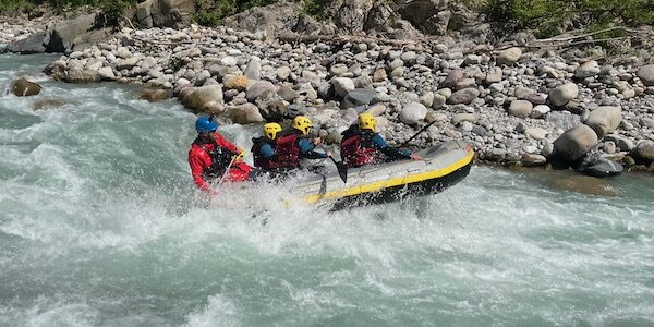 descente en rafting de la vesubie