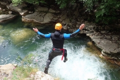 Canyoning dans les alpes maritimes nice 06 Gorges du loup