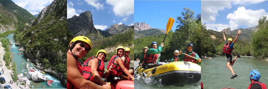 Les Gorges du Verdon en rafting, raft découverte dans le Verdon.