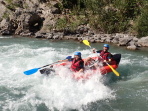 kayak sensation en rivière