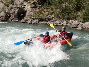kayak sensation en rivière