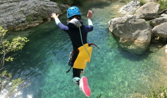 Journée en italie pour le canyon de Barbaira.