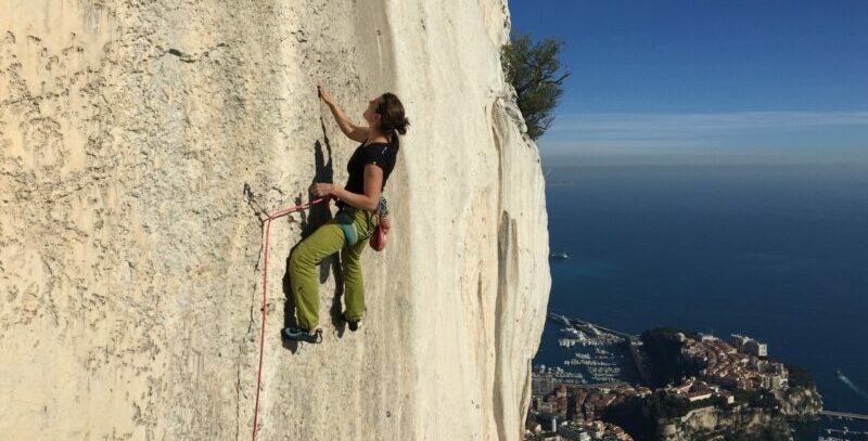 initiation escalade à Nice avec lespirogues