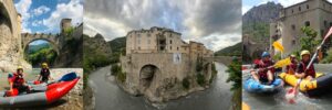 Descente du Var en kayak à Entrevaux