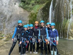 Rivière du loup en canyoning familiale avec lespirogues.com
