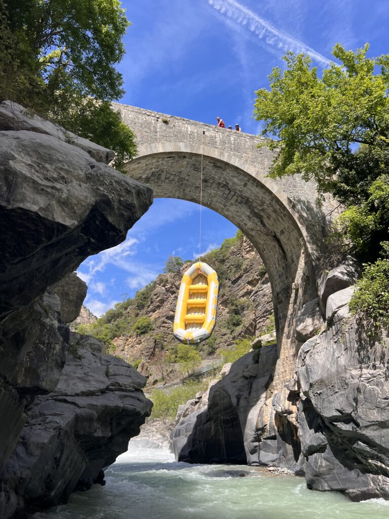 rafting-vesubie-sport-nice-paca La rivière de la Vésubie : un parcours sportif en rafting à 30 minutes de Nice de Nice.